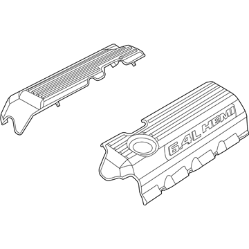 Mopar 5038693AC Engine Cover, Driver Side