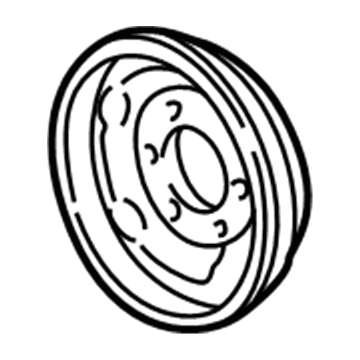 Chrysler Executive Limousine Crankshaft Pulley - 3870074