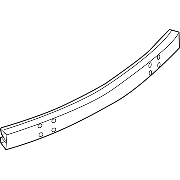 Mopar 4805872AA Impact Bar, Front