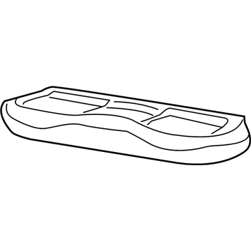 Jeep 6AG01LXHAA Cover - Rear Seat Cushion
