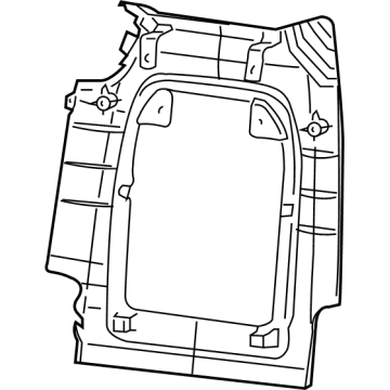 Mopar 68241996AC Seat Back Panel