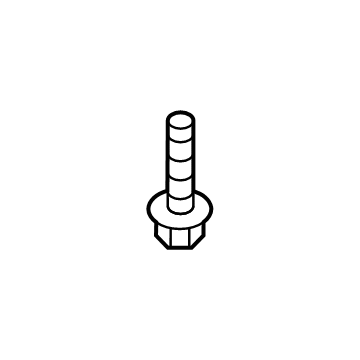 Chrysler 6101759 Transmission Mount Bolt