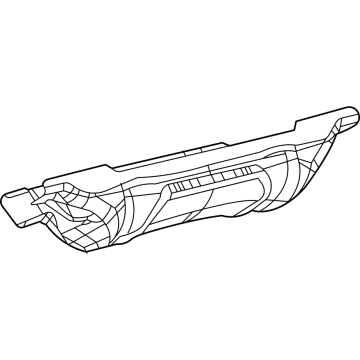 Jeep 53011243AB Heat Shield