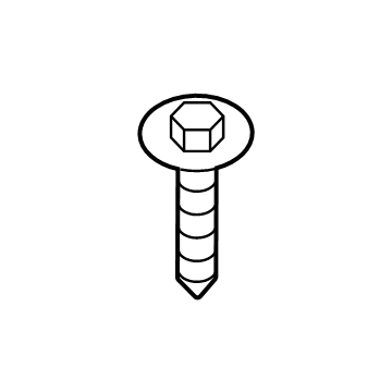 Jeep 6510419AA Headlamp Assembly Screw