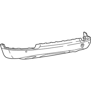 Jeep Compass Bumper - 68352670AB