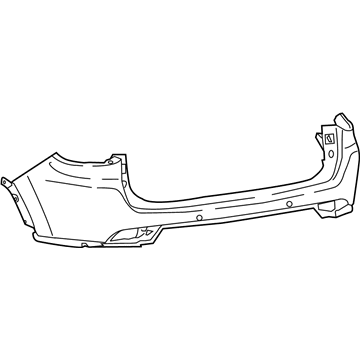 Jeep Compass Bumper - 68552418AA