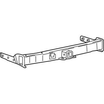 Mopar 82214659AD Impact Bar, Rear