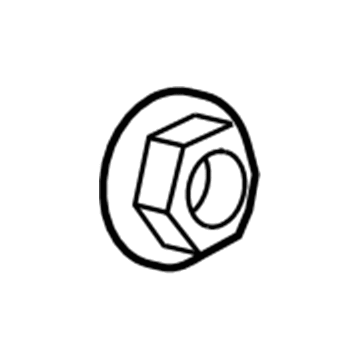 Jeep 6511398AA Stabilizer Link Lock Nut