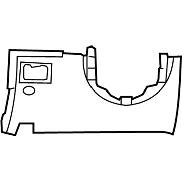 Dodge Durango Steering Column Cover - 5SA98DX9AB