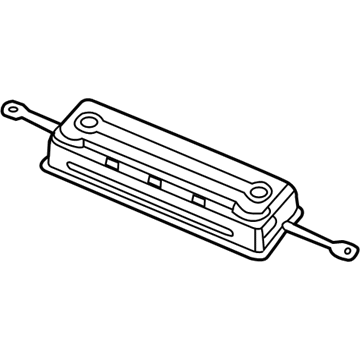Mopar 68148438AC Knee Inflator Module, Lower Driver Side