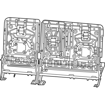 Jeep 68420228AE Seat Back Frame