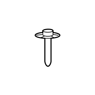 Ram 6510827AA Wheel Flare Screw