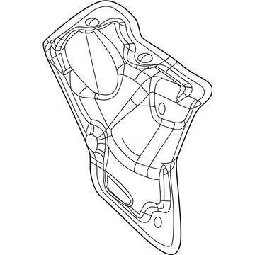 Ram 68371509AA Heat Shield