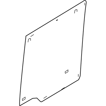 Ram 68247785AA Quarter Glass