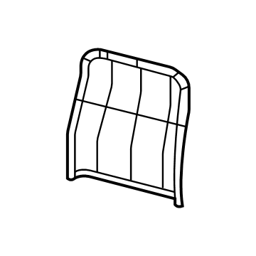Mopar 7JD59TX7AA Rear Panel, Black