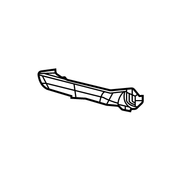 Mopar 7JD58DX8AA Heater Control End Cap