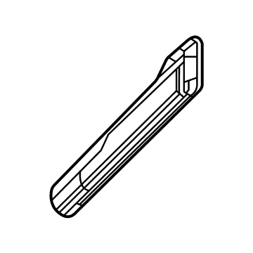 Mopar 7JD64SD4AA Upper Trim, Gray