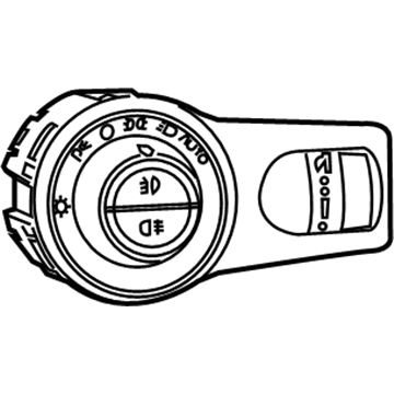 Jeep Headlight Switch - 68159551AC