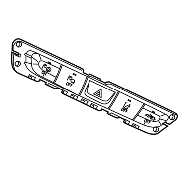Mopar 68143780AD Control Switch Assembly