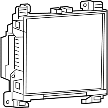 Dodge 68472635AE Radio