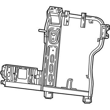 Mopar 68527286AB Seat Back Frame, Rear