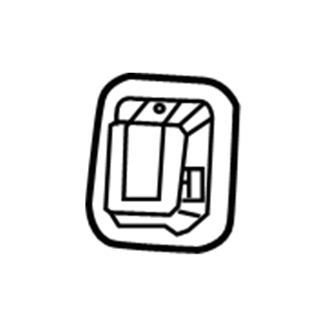 Mopar 5UN86DX9AA Hook Bezel, Driver Side