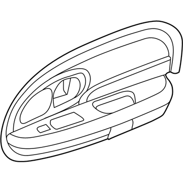 Mopar TK58LAZCA Pull Pocket, Front Passenger Side