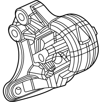 Ram Engine Mount - 68248787AE