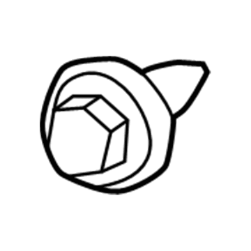 Chrysler 6507294AA Lower Note Horn Screw