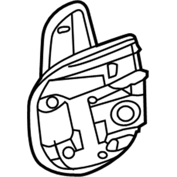 Mopar 5RP99DX9AC Paddle Switch, Black, Driver Side