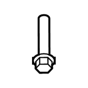 Jeep 6104462AA Differential Mount Bolt