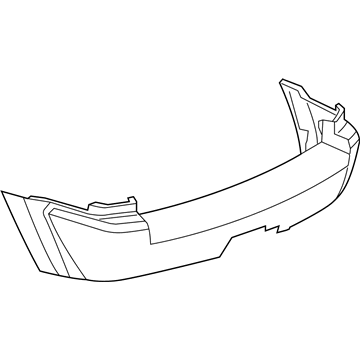 2008 Jeep Grand Cherokee Bumper - 5159086AA