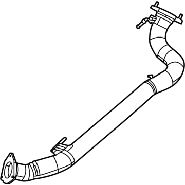 2022 Jeep Grand Wagoneer Exhaust Pipe - 68436889AA