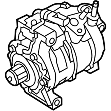 Ram 3500 A/C Compressor - 55111444AD