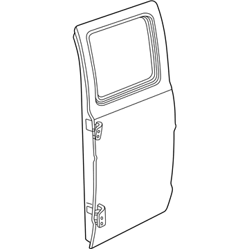 Mopar 55346713AH Door Shell, Rear Center