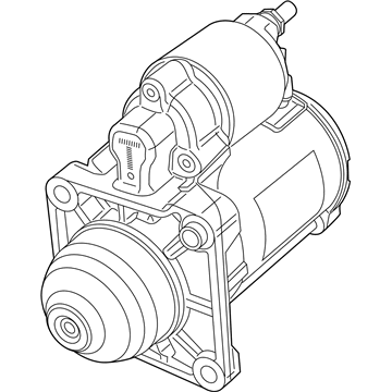 Jeep Renegade Starter Motor - 68411139AD