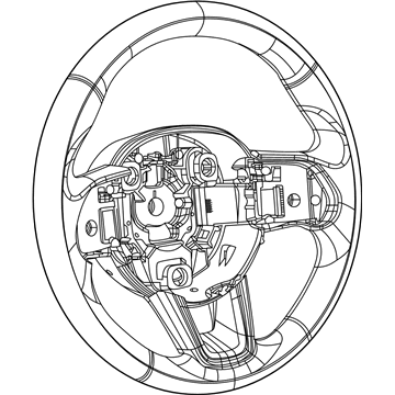 Jeep Compass Steering Wheel - 7JM50LA3AA