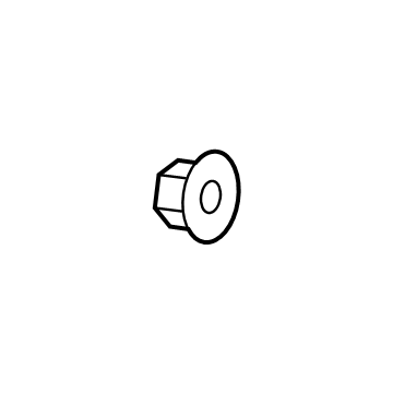 Jeep 6101443 Mirror Assembly Nut