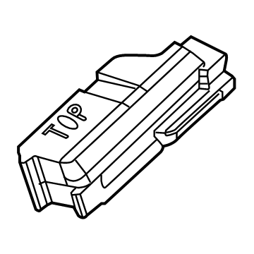 Mopar 68161024AA Mirror Assembly Pad, Passenger Side