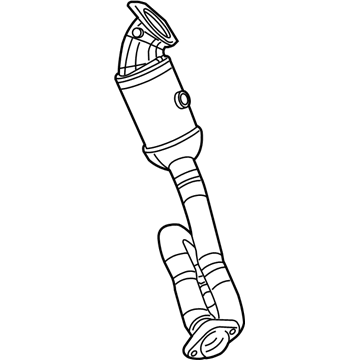 Jeep Wrangler Catalytic Converter - 57009229AA
