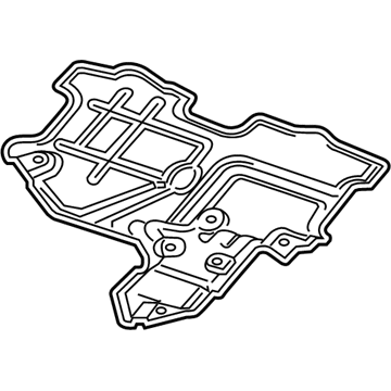 Jeep Exhaust Heat Shield - 68279818AA
