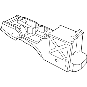Jeep Wrangler Center Console Base - 1FH66ZJ3AB