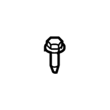 Jeep 6510352AA Screw - Hexagon Flange Head