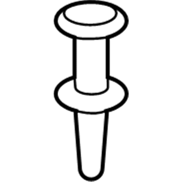 Dodge 6504521 Bumper Cover Rivet
