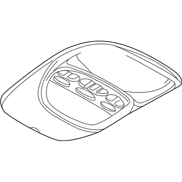 Mopar ZT751D1AA Console Assembly, Upper