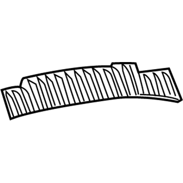 Mopar 5028319AH Deflector Panel, Front Driver Side