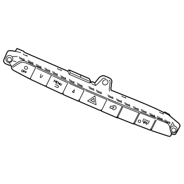 Ram Hazard Warning Switch - 5ZA65LXHAA