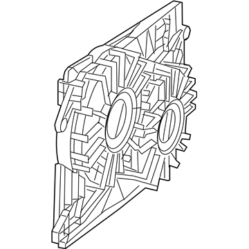 Dodge 68050294AC Fan Shroud
