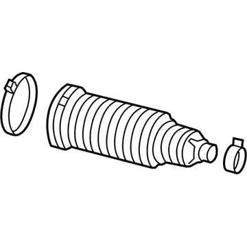 Mopar 68303628AB Tie Rod Boot, Front