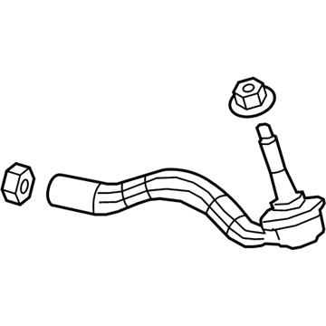 Mopar 68303630AA Tie Rod End, Outer Passenger Side